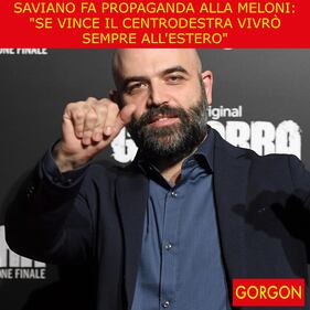 La satira del giorno. La propaganda di Saviano 1