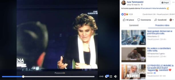 Franca Leosini, social in delirio per lei 9