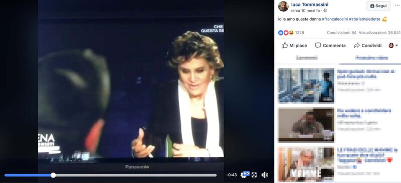 Franca Leosini, social in delirio per lei 9