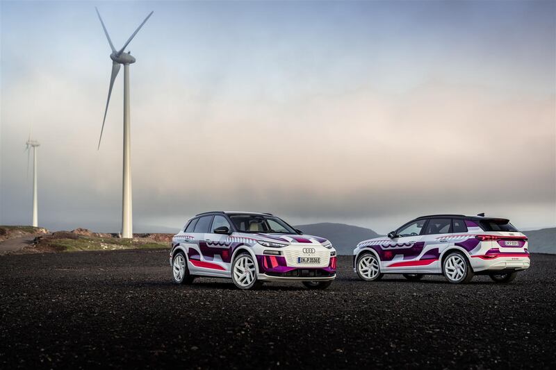 Audi Q6 e-tron, guarda le foto del prototipo 10