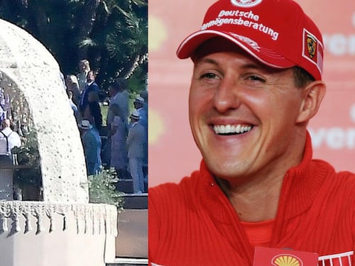 Schumacher al matrimonio della figlia: la prima comparsa in pubblico dopo 11 anni