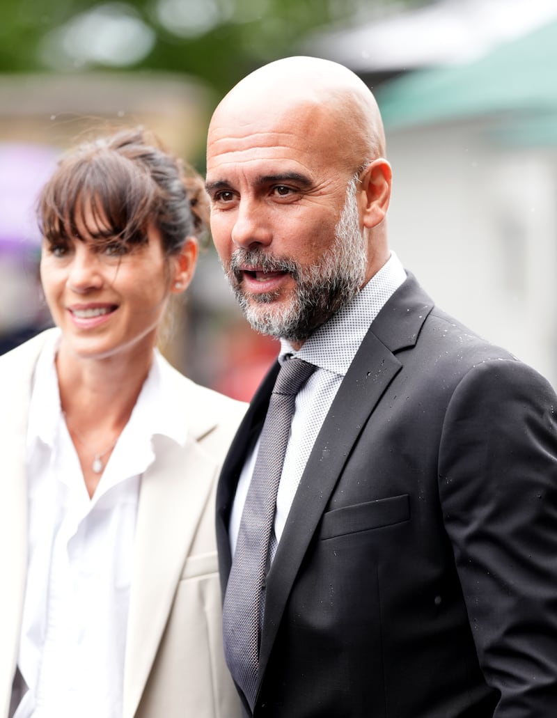 Pep Guardiola e Cristina Serra, le foto più belle 1
