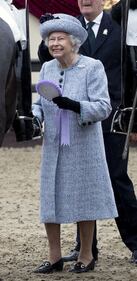 Principe Filippo in auto per l'Horse Show 6