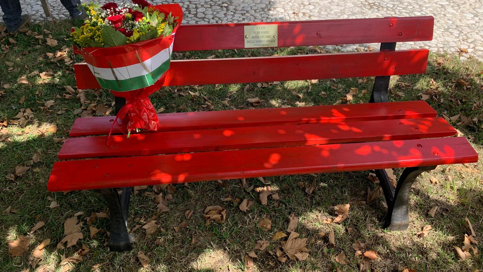Ottant'anni fa le "marocchinate": inaugurata la panchina che ne ricorda le vittime