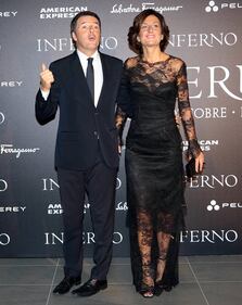 Matteo Renzi alla prima di "Inferno" di Ron Howard 5