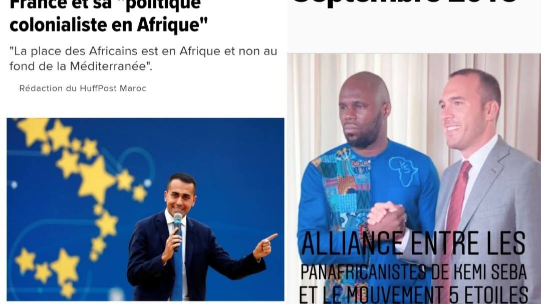 Il "sovranista" africano alleato del M5S: "Presto nuovi affondi contro Parigi"
