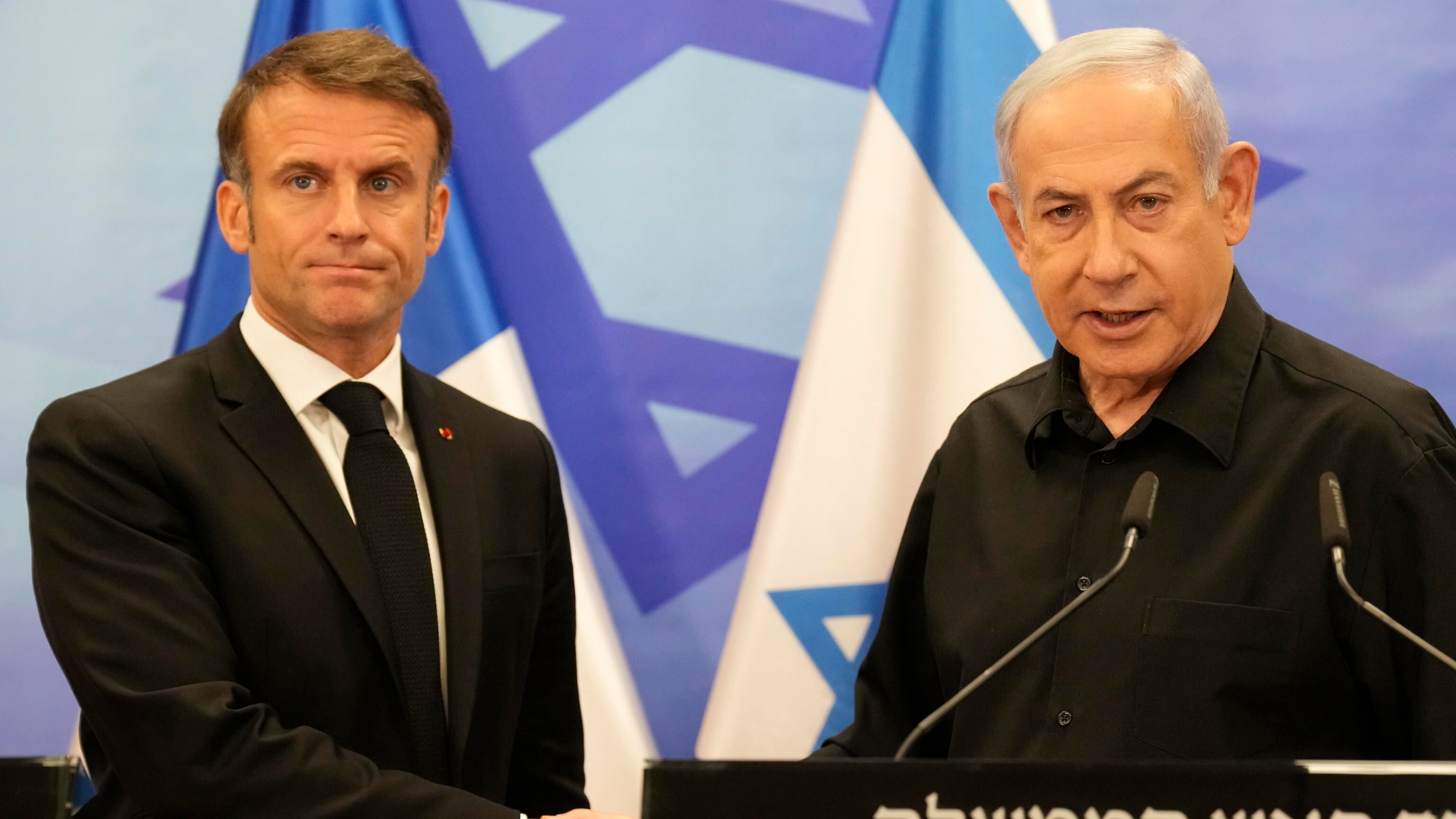 Usa, cautela e timori di "conflitto regionale". Macron da Netanyahu. "Coalizione globale come fu contro l'Isis"