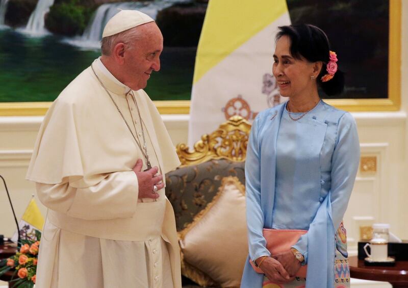 Il viaggio del Papa in Myanmar 2