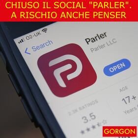 Ecco la satira del giorno. Chiuso il social Parler 1