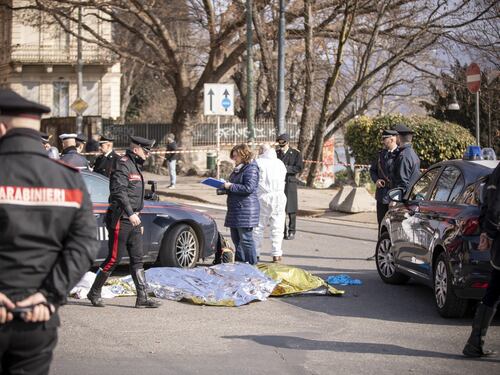 Le immagini dell'omicidio in corso San Maurizio