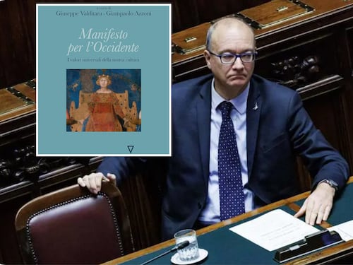 "Manifesto per l'Occidente". Valditara vede il rischio "autofobia"