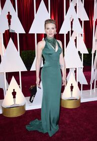 Oscar, Scarlett Johansson sfoggia il look rasato 8