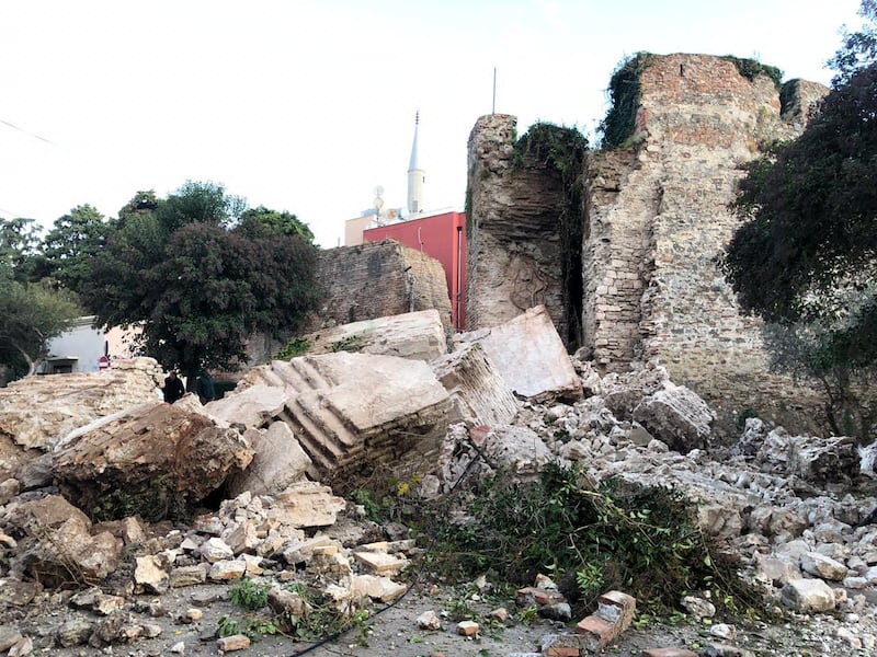I danni del terremoto a Tirana e Durazzo 4