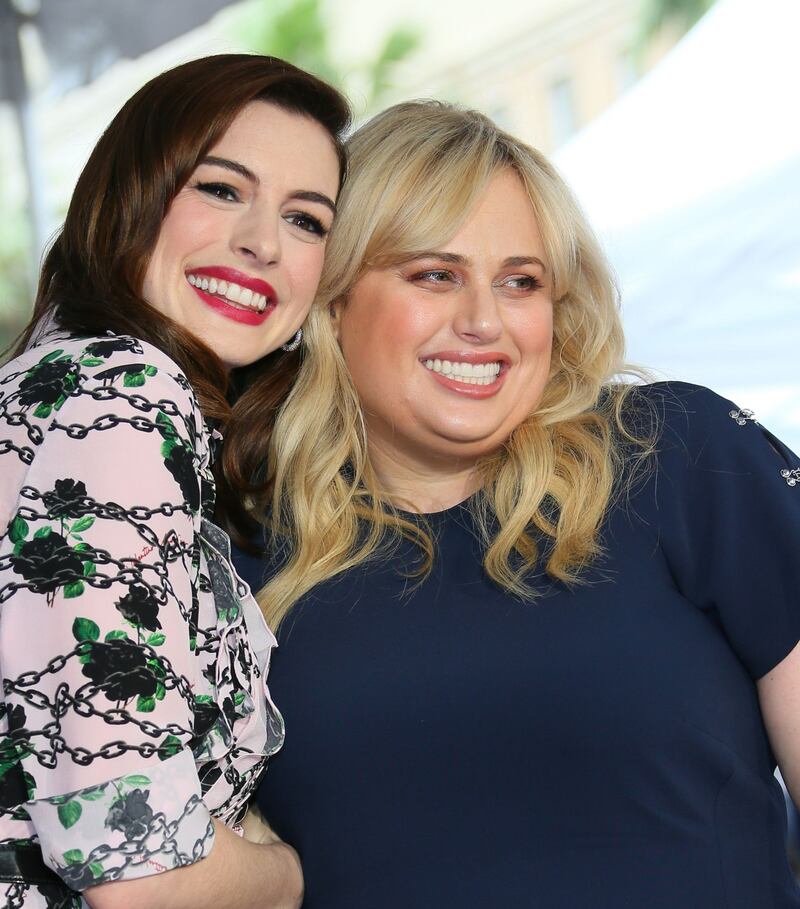 Anne Hathaway e la stella sulla Walk of Fame 1