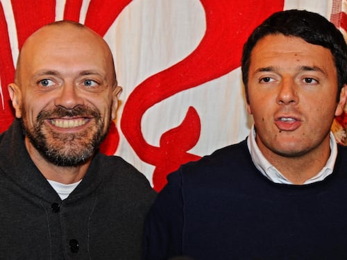 Renzi con Max Pezzali
