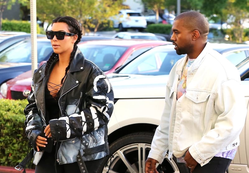 Kim Kardashian e Kanye West, foto della coppia 6