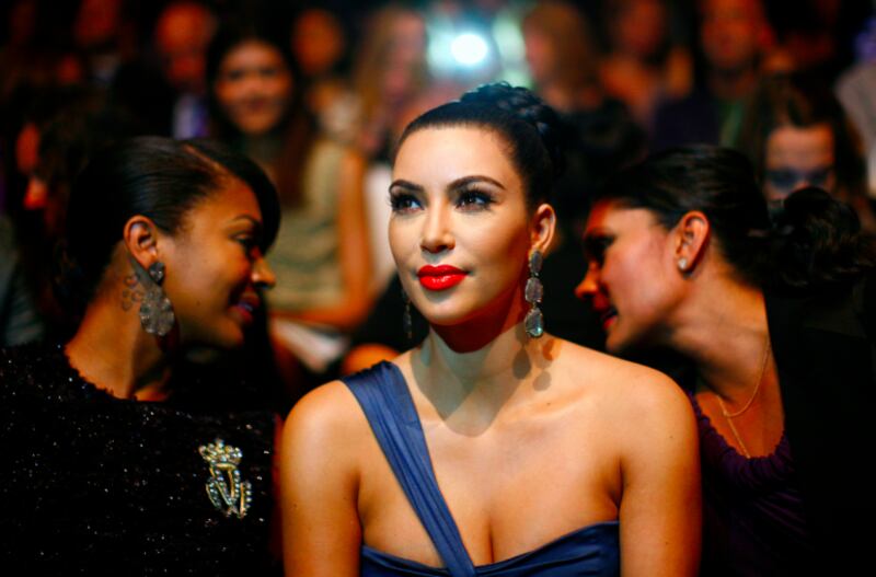 Kim Kardashian hot in furkini 19