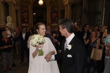 Le nozze di Eva Herzigova con Gregorio Marsiaj 11