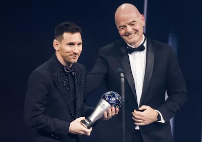 Lionel Messi è il miglior giocatore del 2022: i momenti più belli della premiazione 2