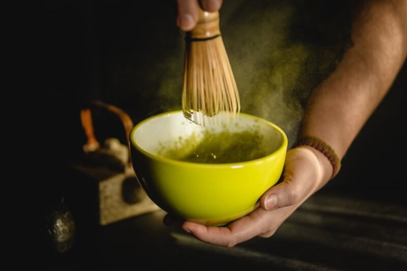 Tè matcha tazza