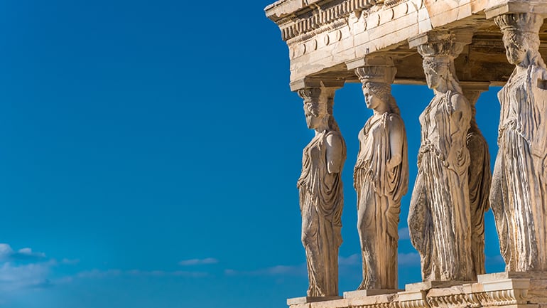 Svolta in archeologia: il vero Partenone è il tempio delle Cariatidi