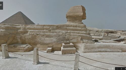 Su GoogleMaps la visita virtuale alle piramidi di Giza 2