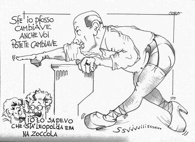 La vignetta del giorno: il cambio radicale di Zinga 1