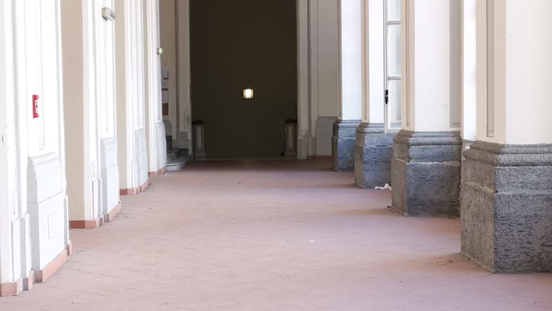 Così si presentano degli spazi nella scuola Froebeliano 1