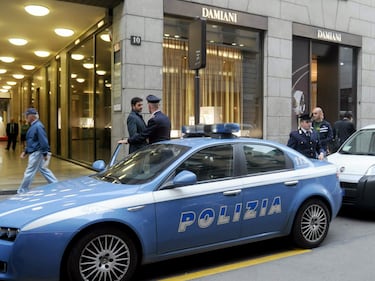Monte Napoleone: furto nella gioielleria Damiani 4