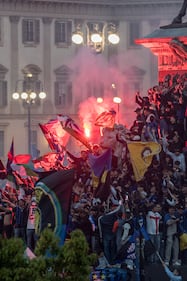 Milano si colora di nerazzurro: le immagini più bella della festa dell'Inter 23
