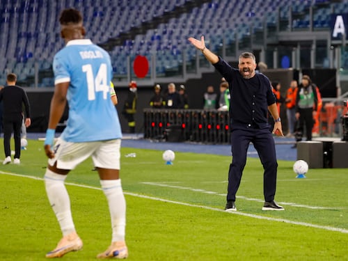 La Lazio cala il poker: Gattuso in testa