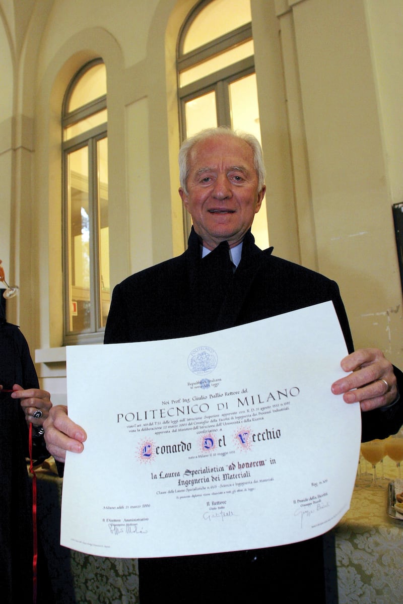 Leonardo Del Vacchio, self made man italiano 1
