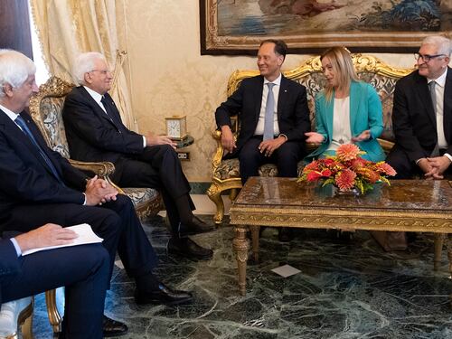 Consultazioni, Meloni al Quirinale: "Voto o governo di centrodestra"