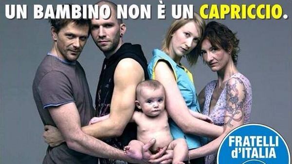 Bimba adottata da una coppia gay: la politica litiga si divide