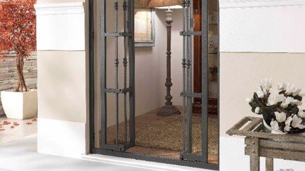 Le grate a porte e finestre scoraggiano l'80% dei ladri