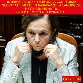 Ecco la satira del giorno. L'imbarazzo della Lamorgese 1