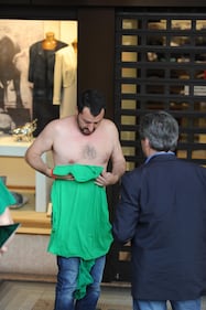 La vestizione di Salvini 2
