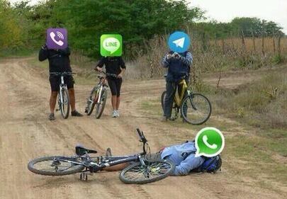 Le reazioni del web al black-out di WhatsApp 9
