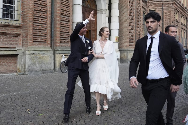Le nozze di Eva Herzigova con Gregorio Marsiaj 15