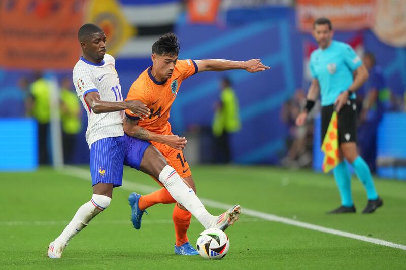 Olanda Francia Reijnders Dembele