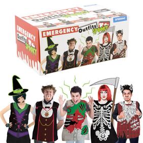 Costumi D Emergenza Per Halloween set da 5 - 9 euro 