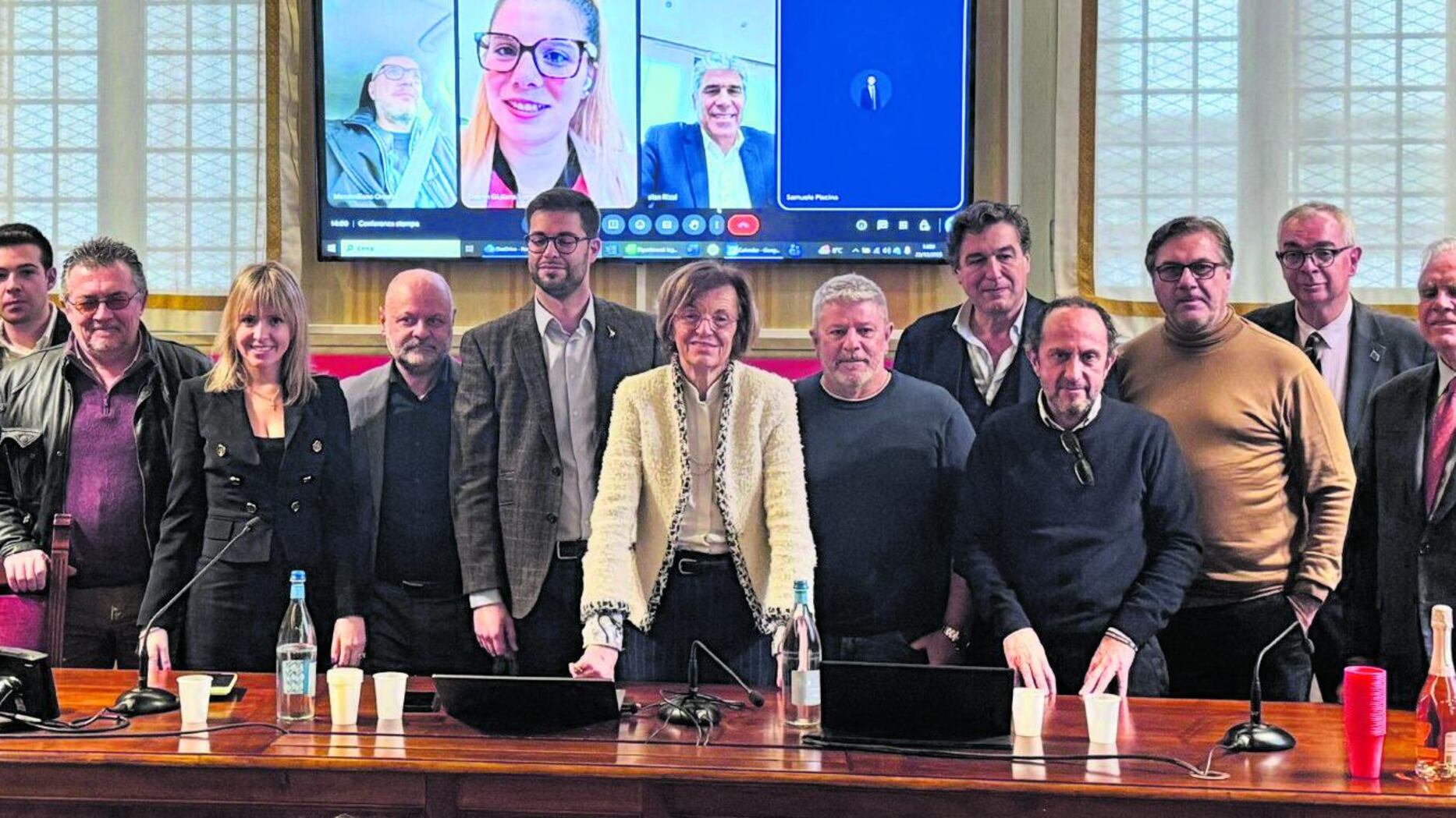 La squadra Lega per il voto. Scontro sul centro sociale