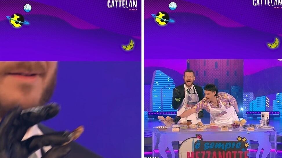 Cattelan e il vincitore di Masterchef mangiano cavallette: scoppia la polemica