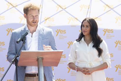 Meghan Markle e il Principe Harry, le foto in Africa 7