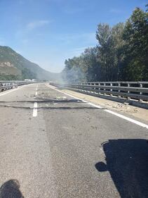 Attacco dei No Tav al cantiere di Val di Susa 1