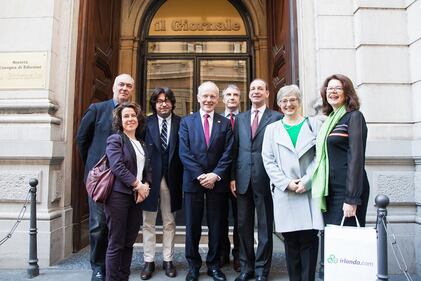 La Repubblica d’Irlanda in visita al Giornale 2