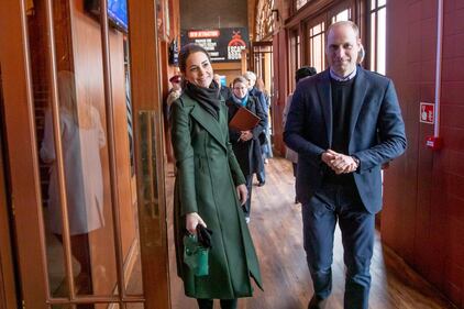 Il Principe William e Kate Middleton a Blackpool: foto 1