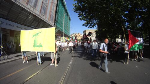 Il corteo di Forza Nuova contro l'Isis e i suoi finanziatori 9