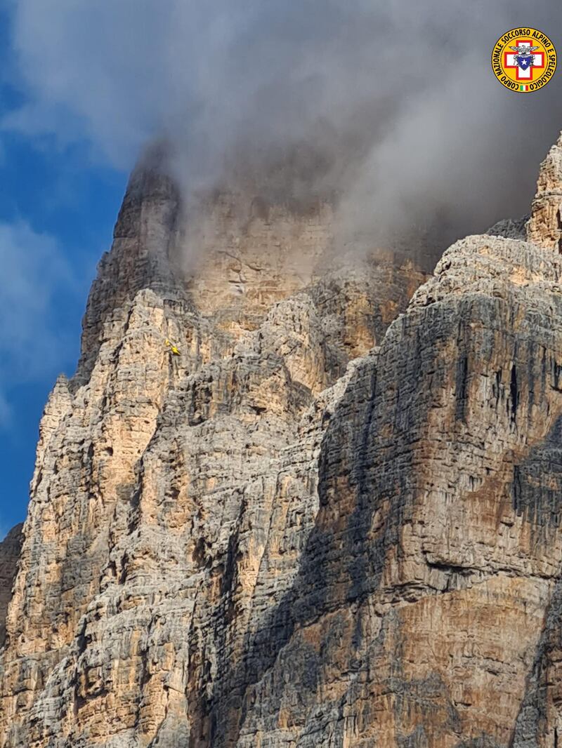 Guida alpina caduta (Belluno)