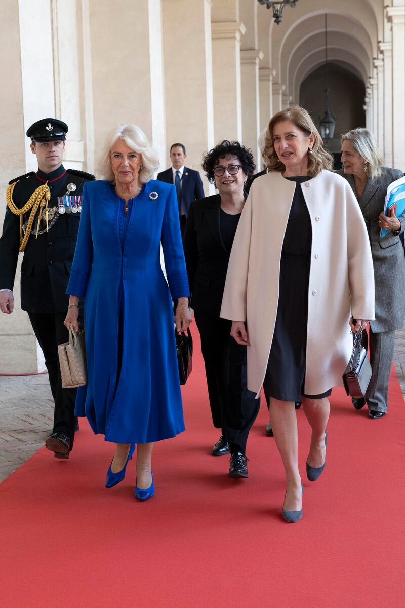 Carlo III e Camilla, primo giorno in Italia 25